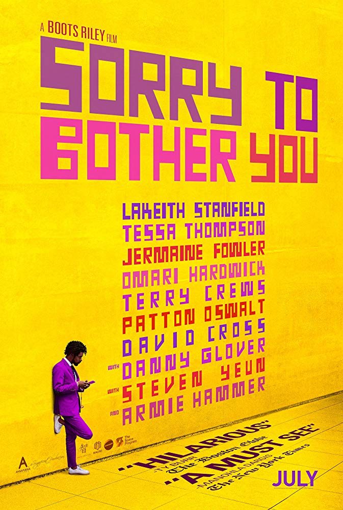 Poster Film Sorry to Bother You
